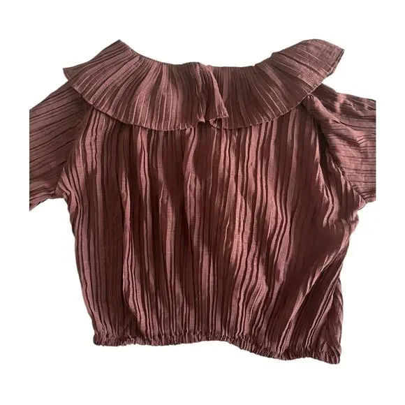 L.I.F.E LOVE IS FOR ETERNITY BILLOWY BOHO BLOUSE SIZE LARGE NWOT - Picture 7 of 7